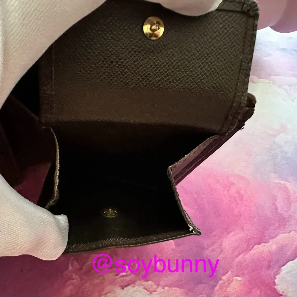 Louis Vuitton Damier Unisex Bifold Wallet (Fixer/Project)